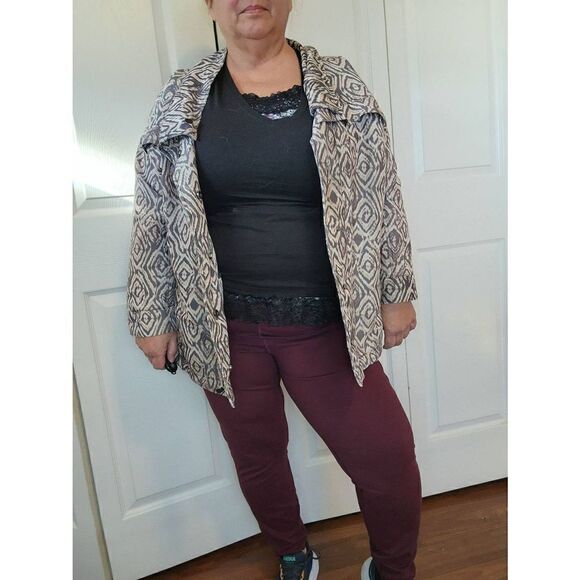 NYDJ Diamond Wood Trench - Picture 3 of 11